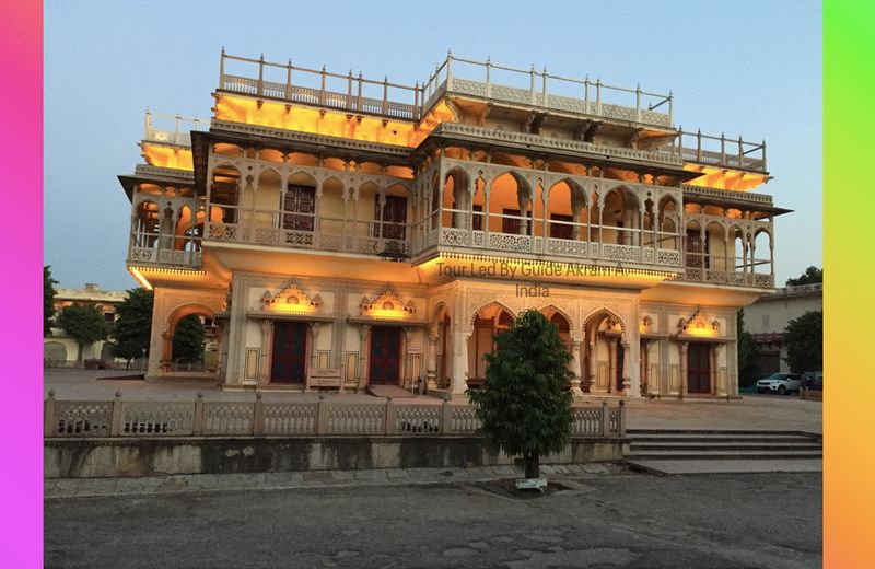 Jaipur Private Tour - Mubarak Mahal At City Palace