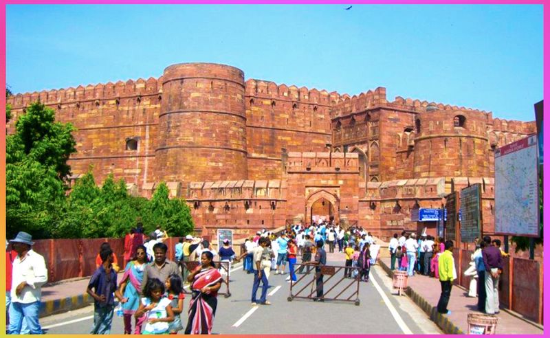 Delhi Private Tour - Agra Fort Entry Gate