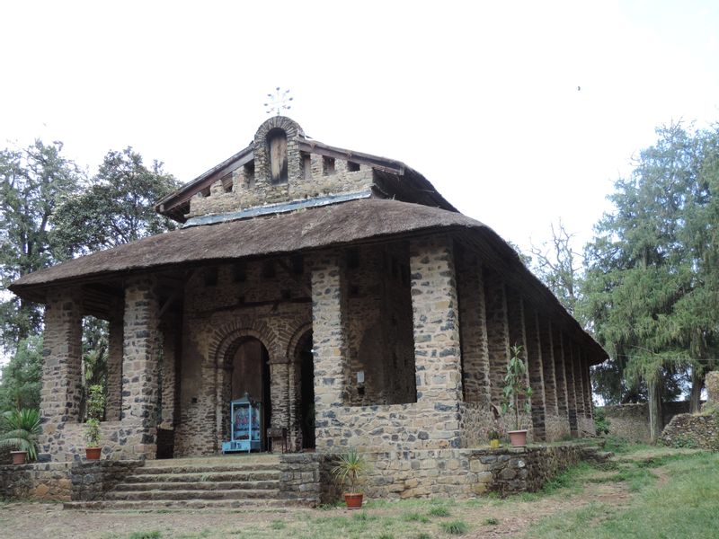 Addis Ababa Private Tour - Trinity church in Gondar known for religious mural paintings