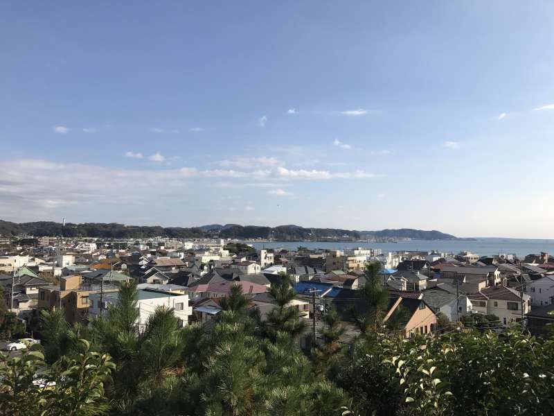 Kamakura Private Tour - A view from Hasedera Temple in Southwestern Kamakura Area