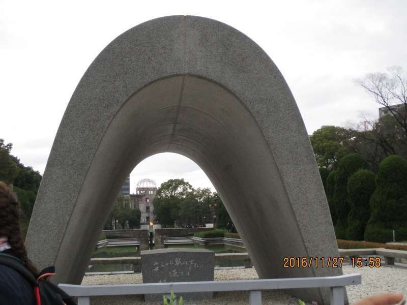 Hiroshima Private Tour - Cenotaph for the A-bomb Victims 