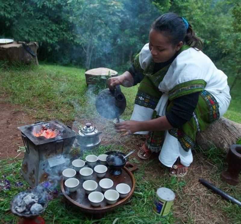 Addis Ababa Private Tour - Special way of Ethiopian coffee ceremony processed by a woman.