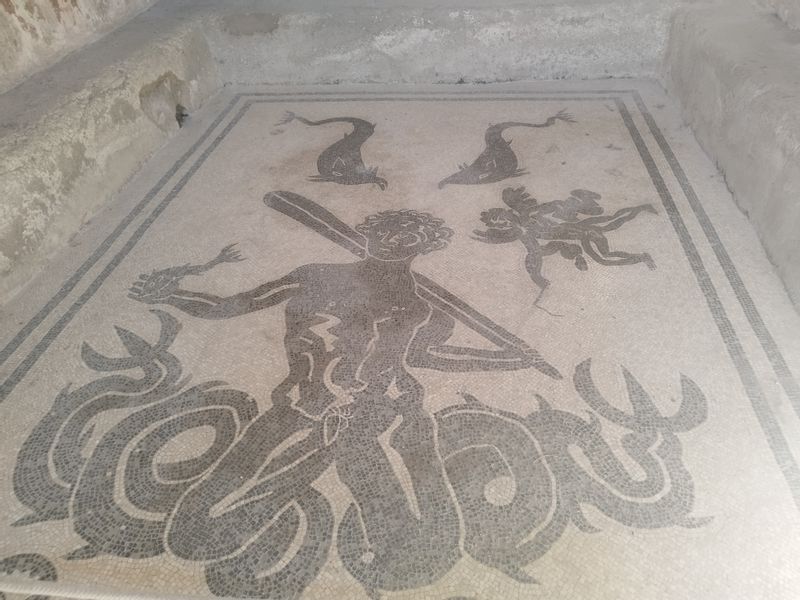 Herculaneum Private Tour - Female thermal bath: the triton.