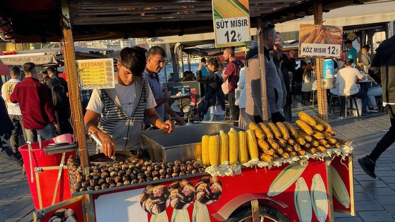 Istanbul Private Tour - street vendor