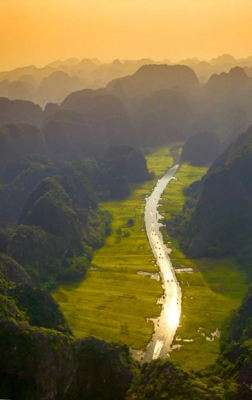 Ninh Binh Private Tour - The view from dancing cave