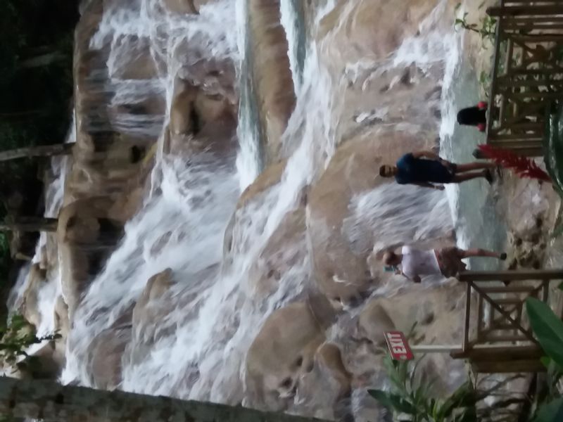 Ocho Rios Private Tour - A section of the Dunn's River Falls and Park