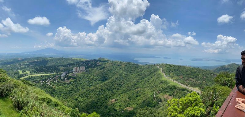 Manila Private Tour - View of Taal Volcano