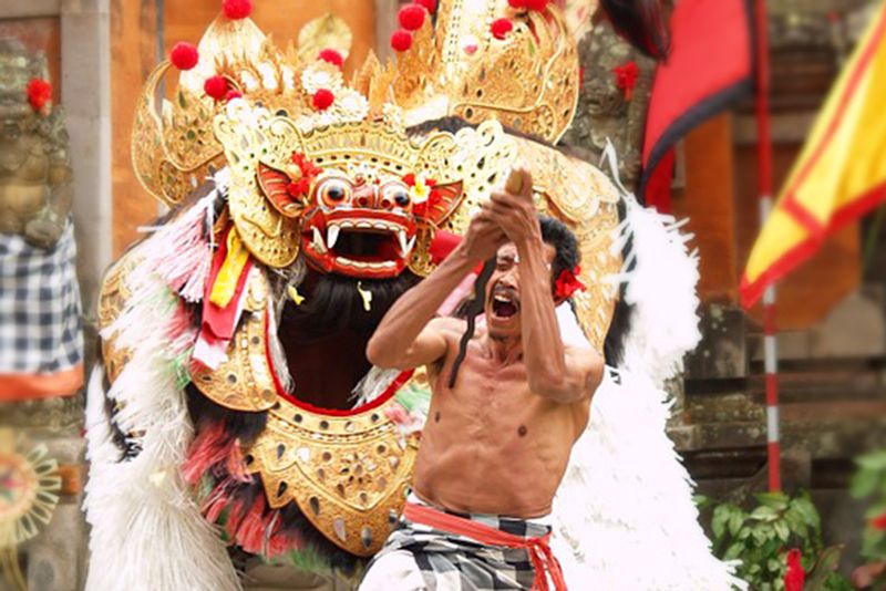 Bali Private Tour - Live Barong dance performance