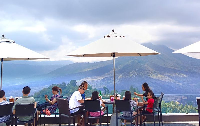 Bali Private Tour - Kintamani View during Lunchtime