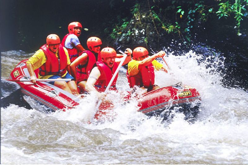 Bali Private Tour - at Ayung River Rafting 