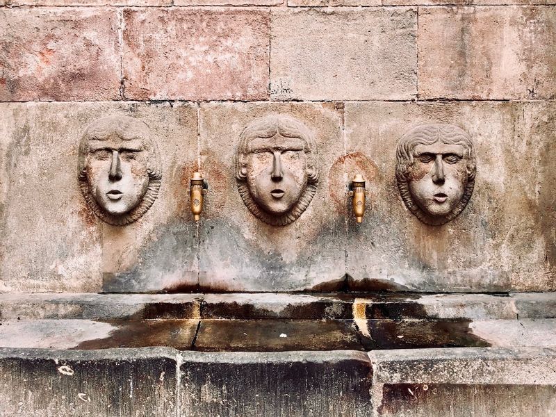 Barcelona Private Tour - Let's learn about the oldest public fountain of Barcelona.