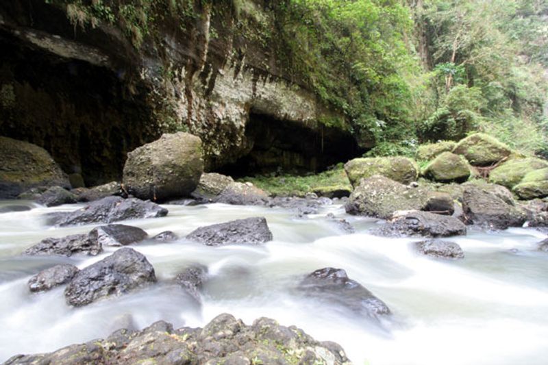 Manila Private Tour - The river going to the waterfalls