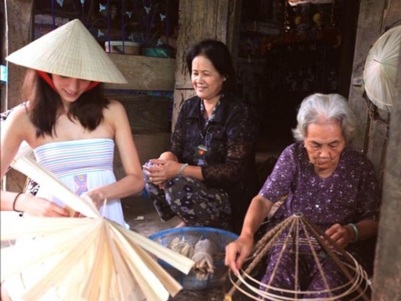 Nha Trang Private Tour - Making conical hat