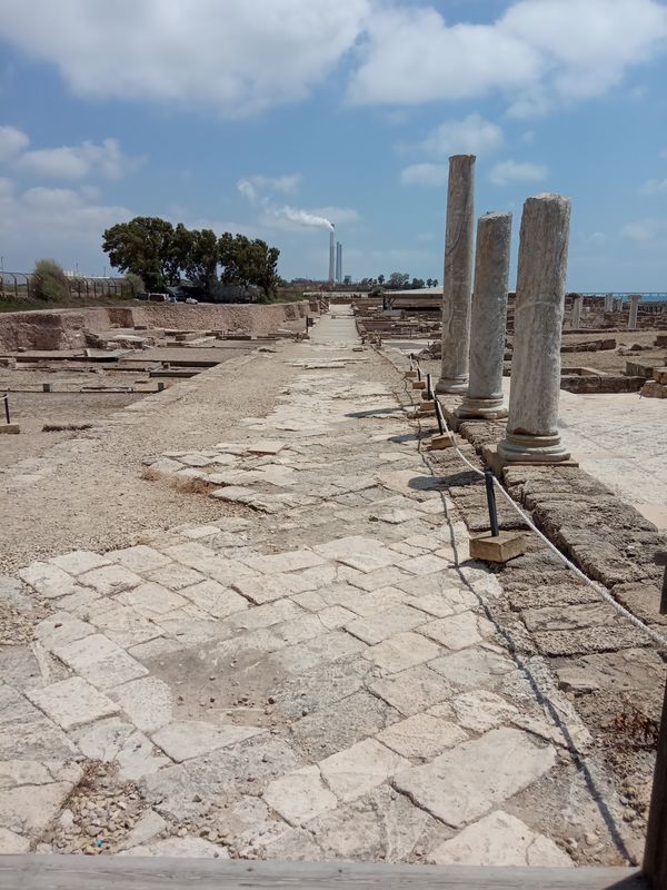 Caesarea Private Tour - Roman City Road