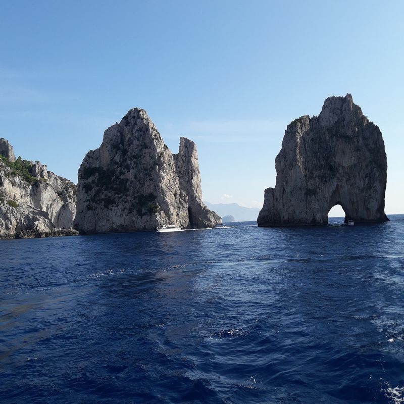 Naples Private Tour - Capri Faraglioni rocks