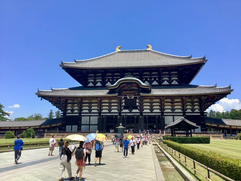 Kyoto Private Tour - the Great Buddha Hall in To-dai-ji Temple