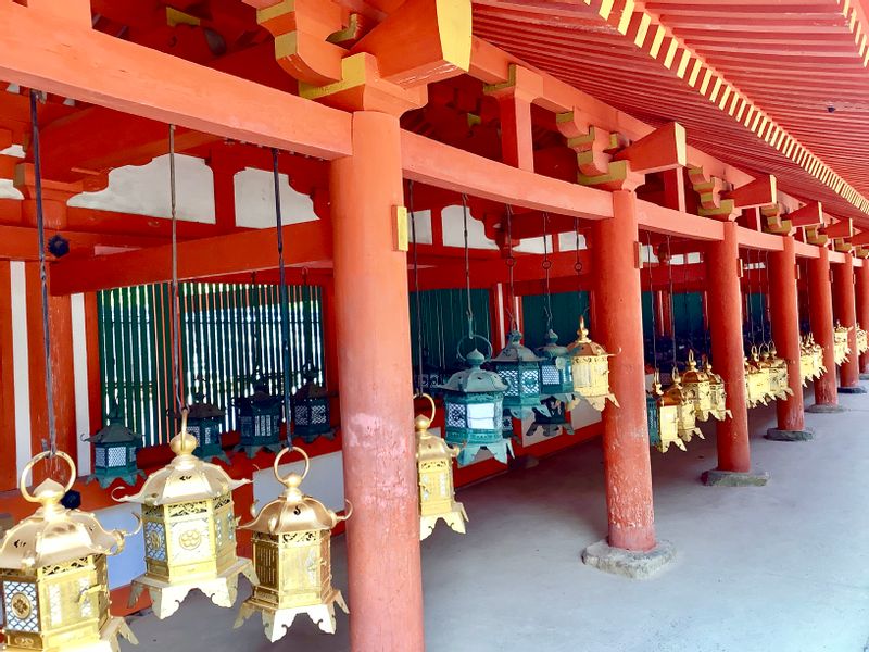 Kyoto Private Tour - Kasuga Grand Shrine decorated with hanging lanterns