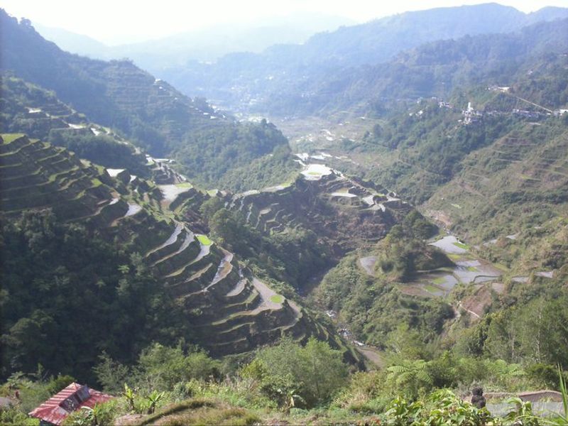 Manila Private Tour - The Banaue Rice Terraces are terraces that were carved into the mountains of Banaue, Ifugao, in the Philippines, by the ancestors of the Ifugao people.