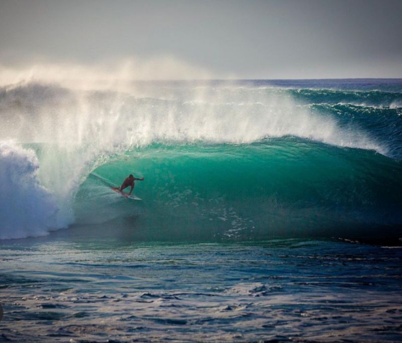 Hawaii (Oahu) Private Tour - The big waves that roll in on the North Shore in winter are definitely worth seeing!