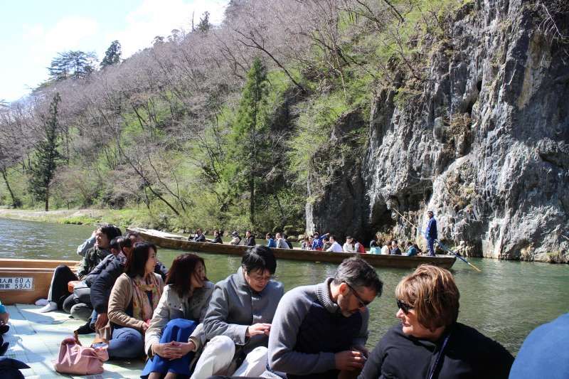 Chiba Private Tour - Enjoyable boat trip in Geibikei Gorge