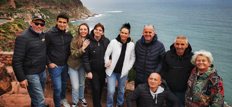 Cape Town Private Tour - Some happy visitors on Chapman's Peak. 