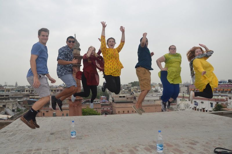 Delhi Private Tour - Jumping high at Old Delhi