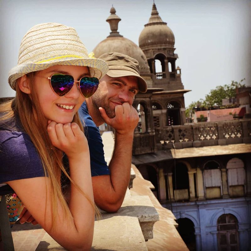 Delhi Private Tour - Father and Daughter at Old Delhi , Chandni Chowk