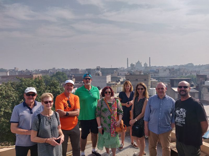 Delhi Private Tour - Roof top view of Old Delhi