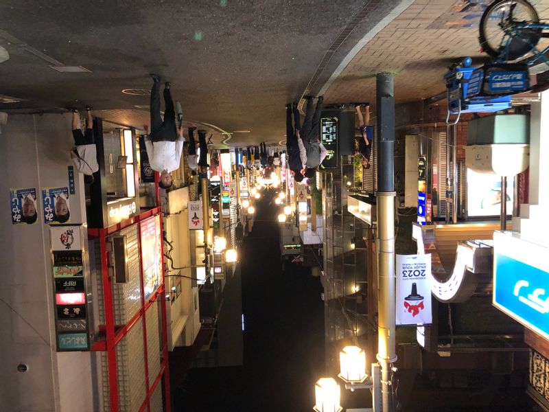 Kagoshima Private Tour - The neon-lit entertainment area of Tenmonkan.