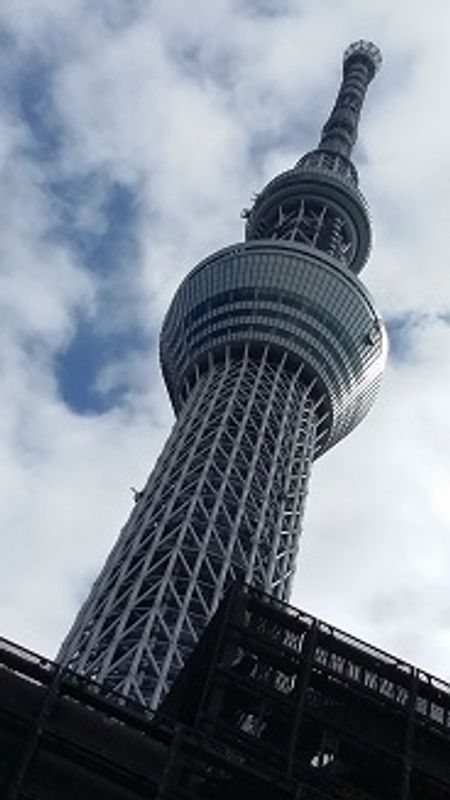 Tokyo Private Tour - Sky Tree : The major tower in Tokyo. 