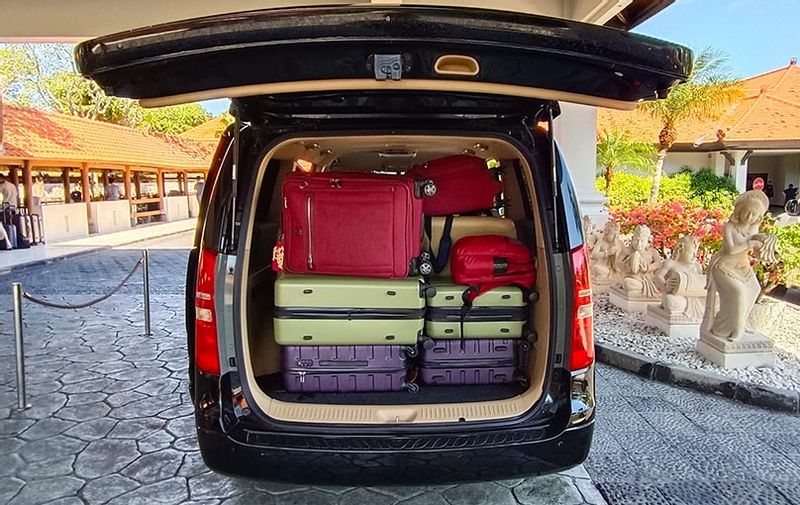 Bali Private Tour - Your Luggage space