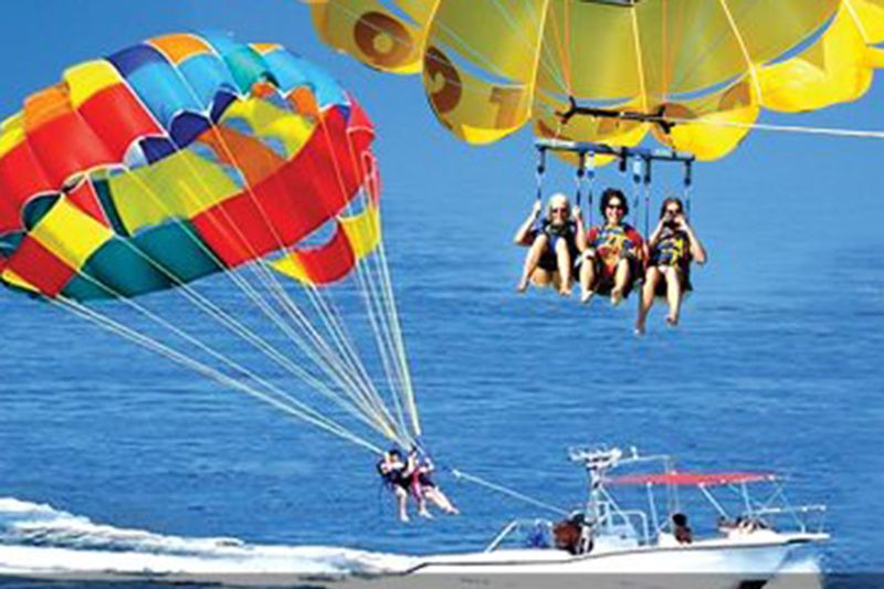 Bali Private Tour - Parasailing at Watersports Center at Tanjung Benoa - North of Nusa Dua Beach