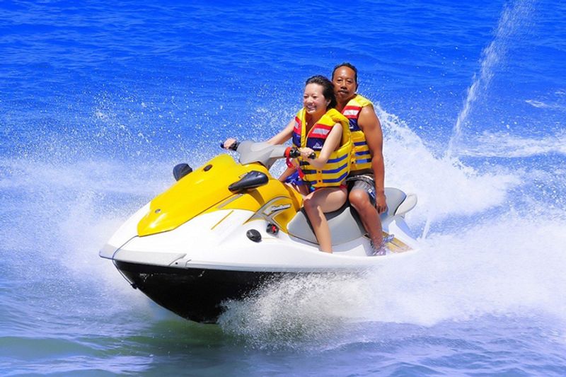 Bali Private Tour - Jet Ski at Watersports Center at Tanjung Benoa - North of Nusa Dua Beach