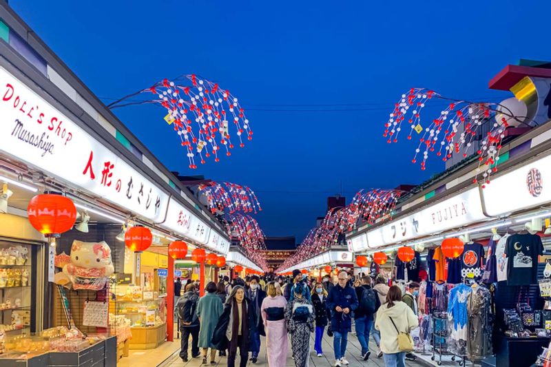 Tokyo Private Tour - Asakusa Nakamise street