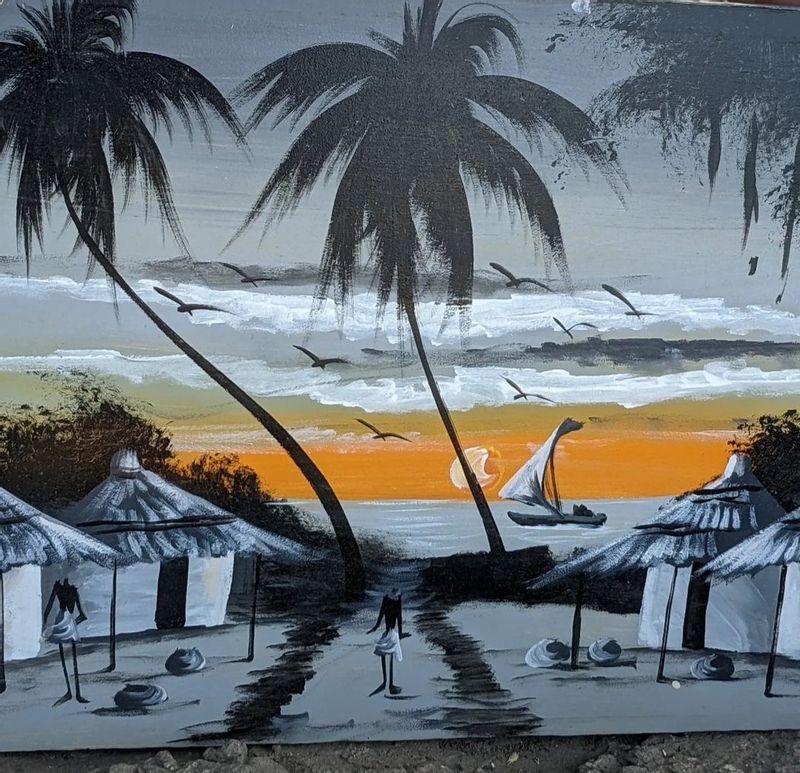 Dar es Salaam Private Tour - Paintings at Mwenge