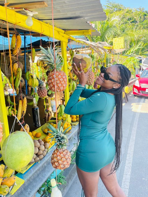 Ocho Rios Private Tour - Road side fruit stalls