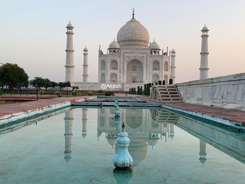 Delhi Private Tour - Tajmahal Reflection in Water