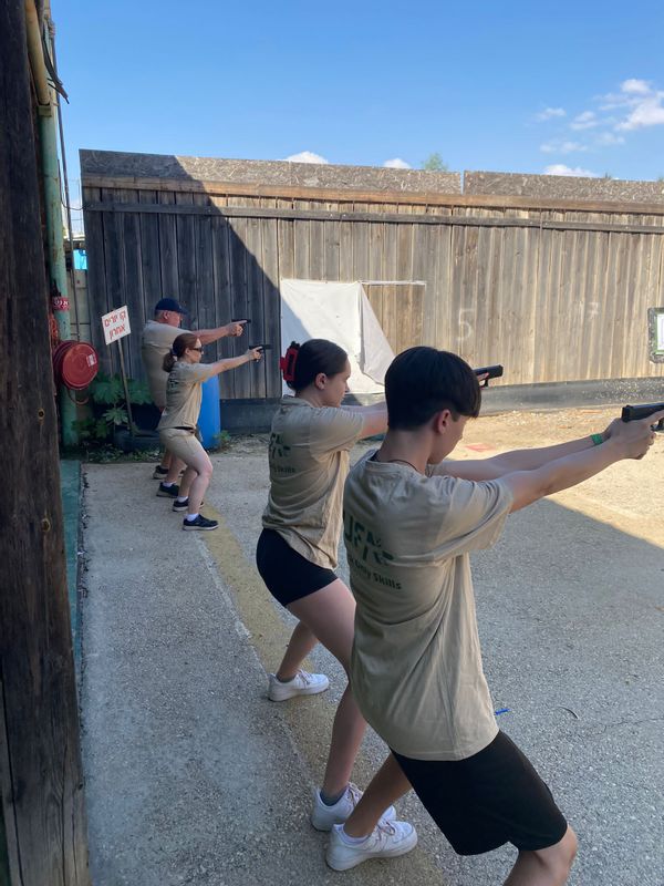 Jerusalem Private Tour - Family shooting range 