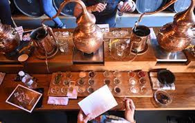 Western Cape Private Tour - Beautiful copper for preparing own handmade Gin