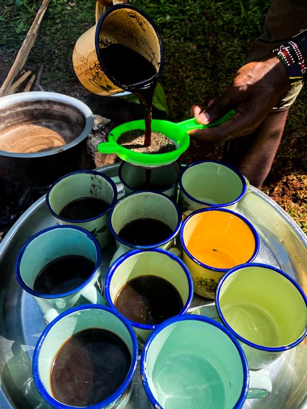 Mbale Private Tour - Coffee being served 