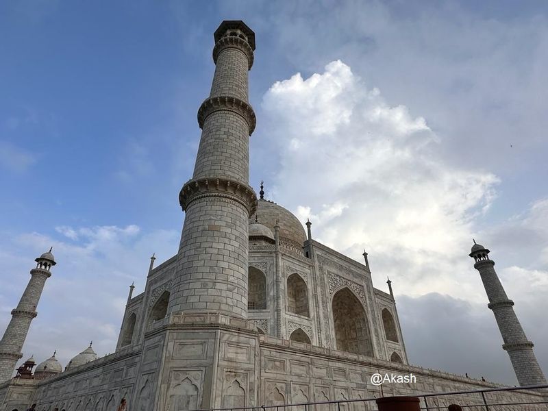 Jaipur Private Tour - Tajmahal West Side View 