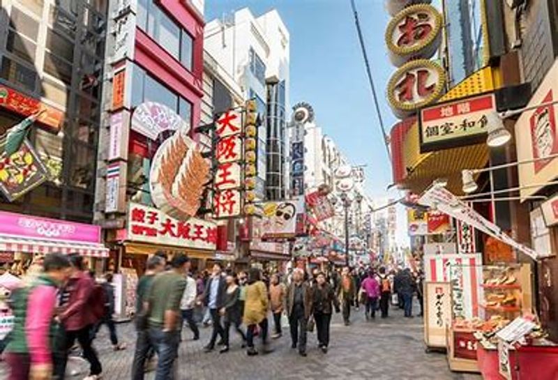 Osaka Private Tour - The lively entertainment area of Dotonbori is Osaka’s most famous tourist destination and renowned for its gaudy neon lights, extravagant signage, and the enormous variety of restaurants and bars.