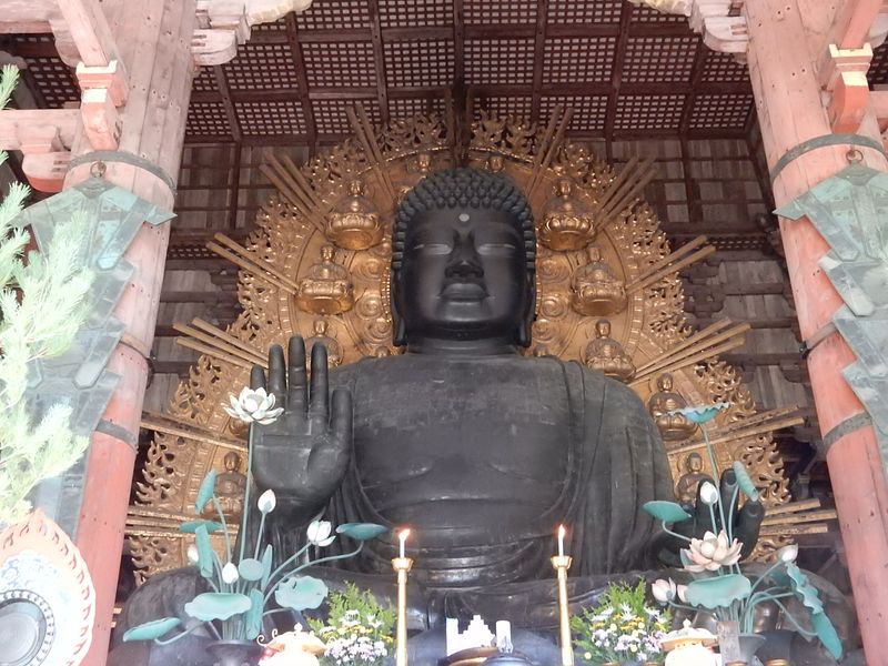 Nara Private Tour - Todaiji (東大寺, Tōdaiji, "Great Eastern Temple") is one of Japan's most famous and historically significant temples and a landmark of Nara. The temple was constructed in 752 as the head temple of all provincial Buddhist temples of Japan and grew so powerful that the capital was moved away from Nara in 784 in order to lower the temple's influence on government affairs.