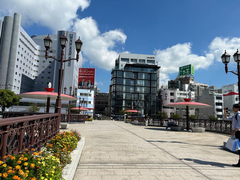 Fukuoka Private Tour - Deaibashi bridge