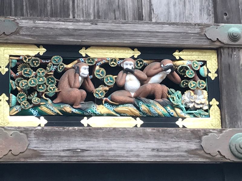 Nikko Private Tour - The 3 Monkeys who see, hear, or speak of no evil