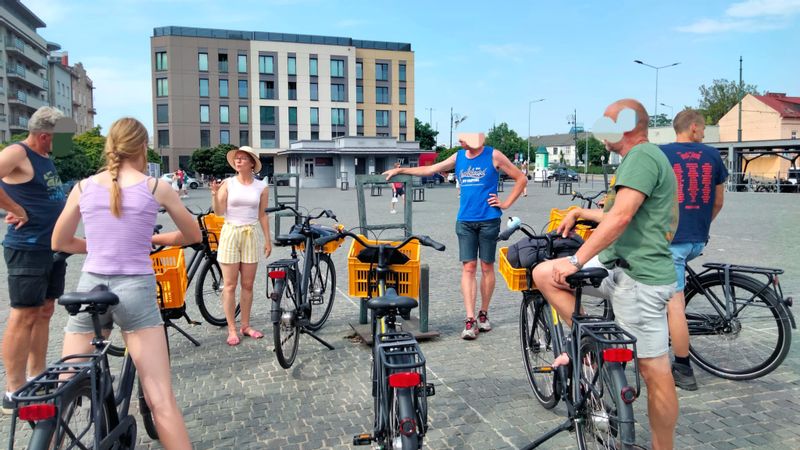 Krakow Private Tour - Ghetto Hero's Square - Bike Tour