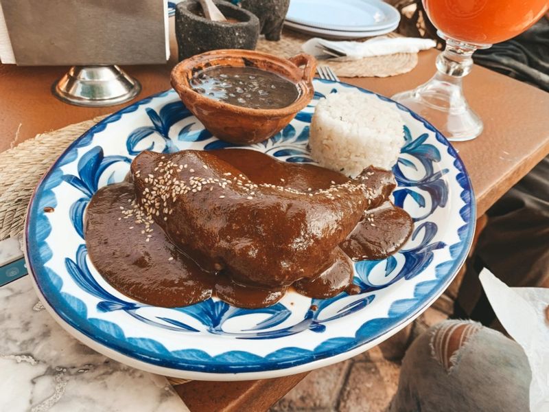 Mexico City Private Tour - Traditional Mole Poblano and rice  