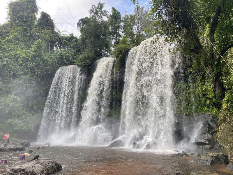 Siem Reap Private Tour - Nice waterfall of Kulen Mountain