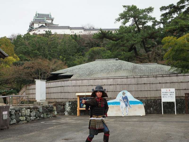 Wakayama Private Tour - try samurai armor on