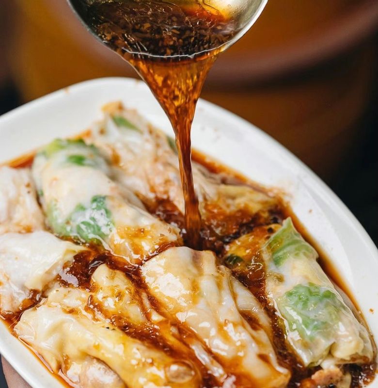 New York Private Tour - Cantonese Rice Roll